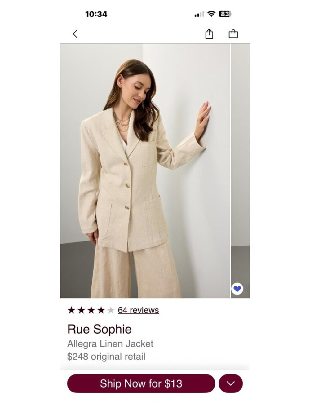 Rue Sophie Blazer